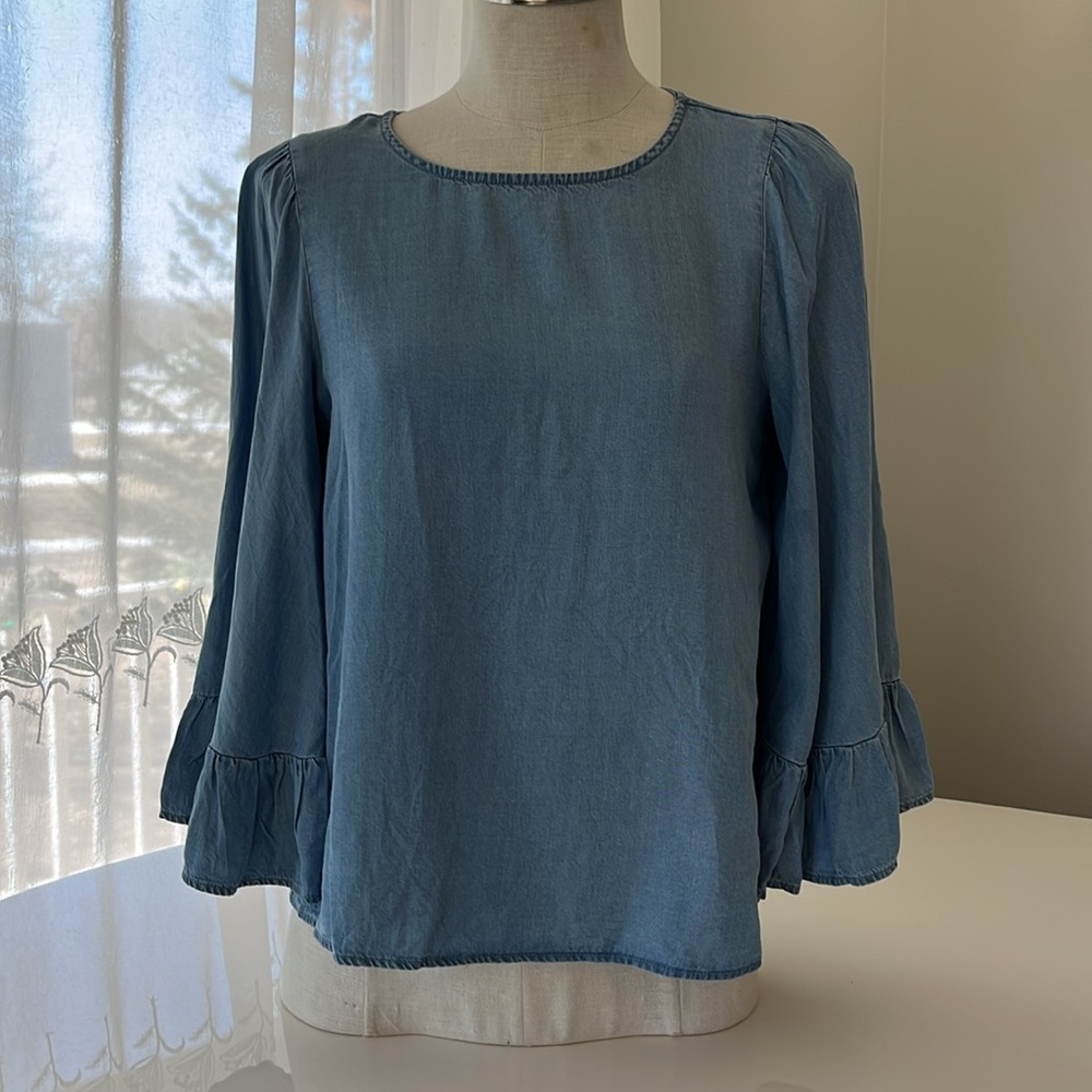 Only denim shirt size 34 small/medium - Picture 6 of 9
